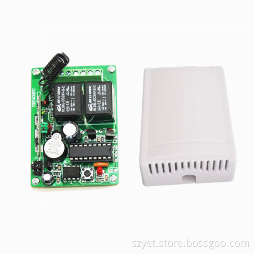 universal gate 2 cn remote control switch yet402 receiver made from YET
